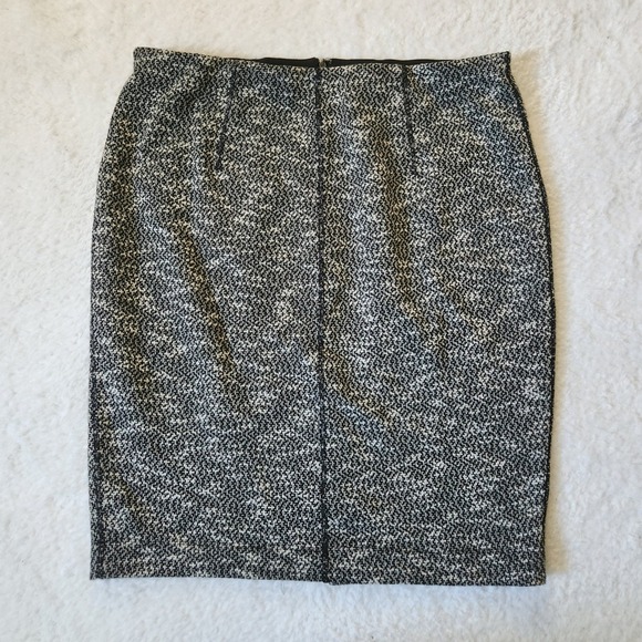 Ann Taylor Gray Knit Pencil Skirt Women's Size 12 - Picture 1 of 7